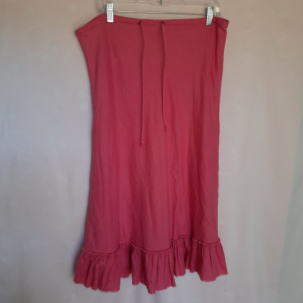 J. Crew Pink Maxi Skirt